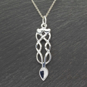 Celtic Collection Silver Lovespoon Pendant
