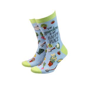 'The Garden Is My Happy Place' Socks (Mens)